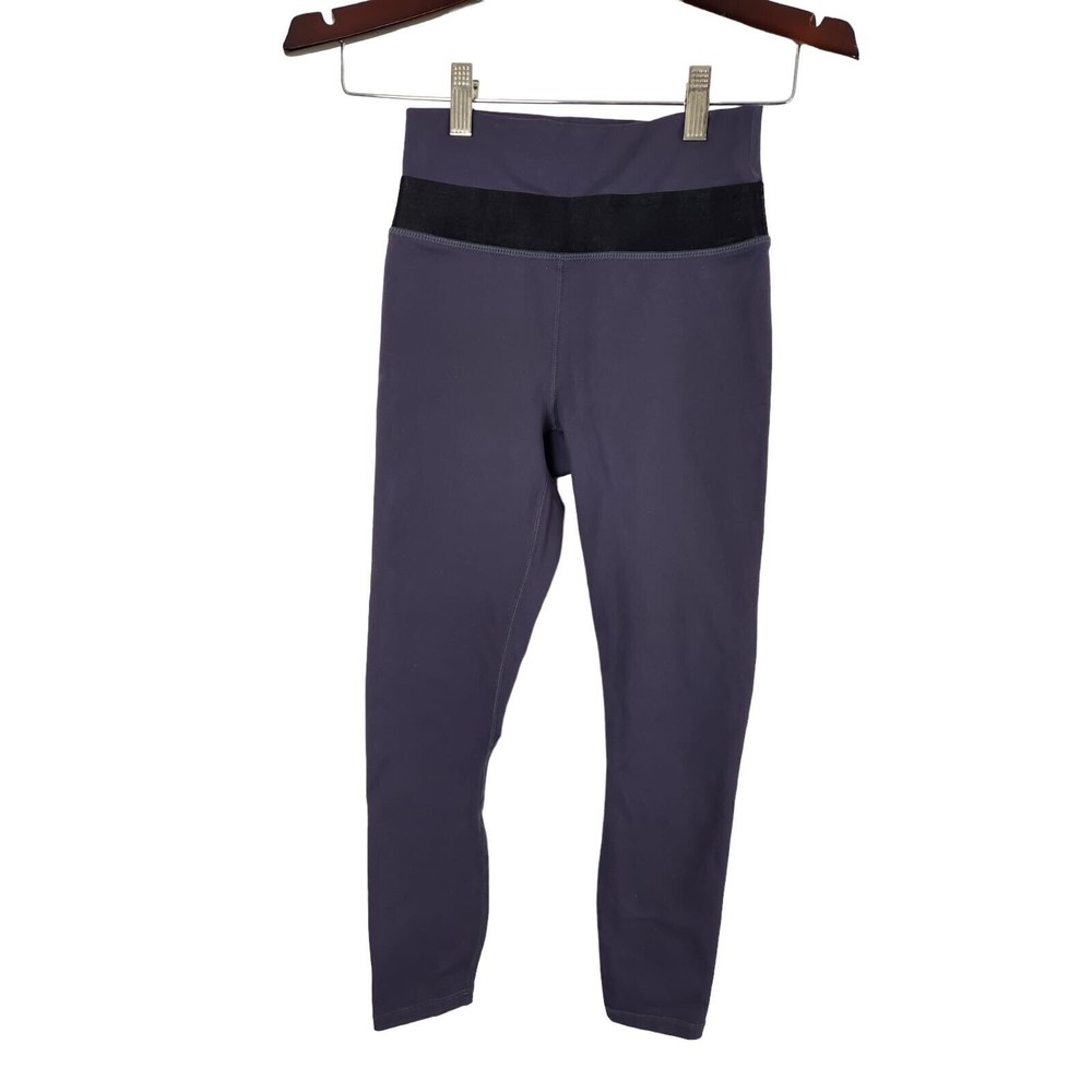 Demi Lovato Women Dark Gray Ultra High Rise‎ Tight Compression leggings Size XXS